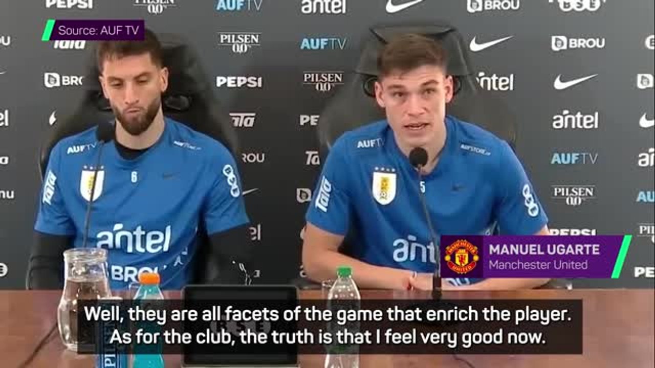 Ugarte happy at Man United despite rocky start to the season