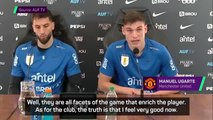 Ugarte happy at Man United despite rocky start to the season