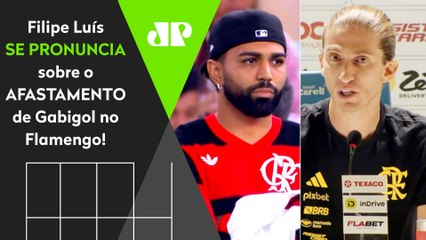 TEVE TRETA? OLHA o que Filipe Luís FALOU sobre o AFASTAMENTO de Gabigol do Flamengo!