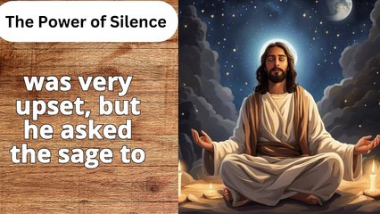 The Power of Silence: A Jesus Story | The Power Behind Silence | Jesus Speaks