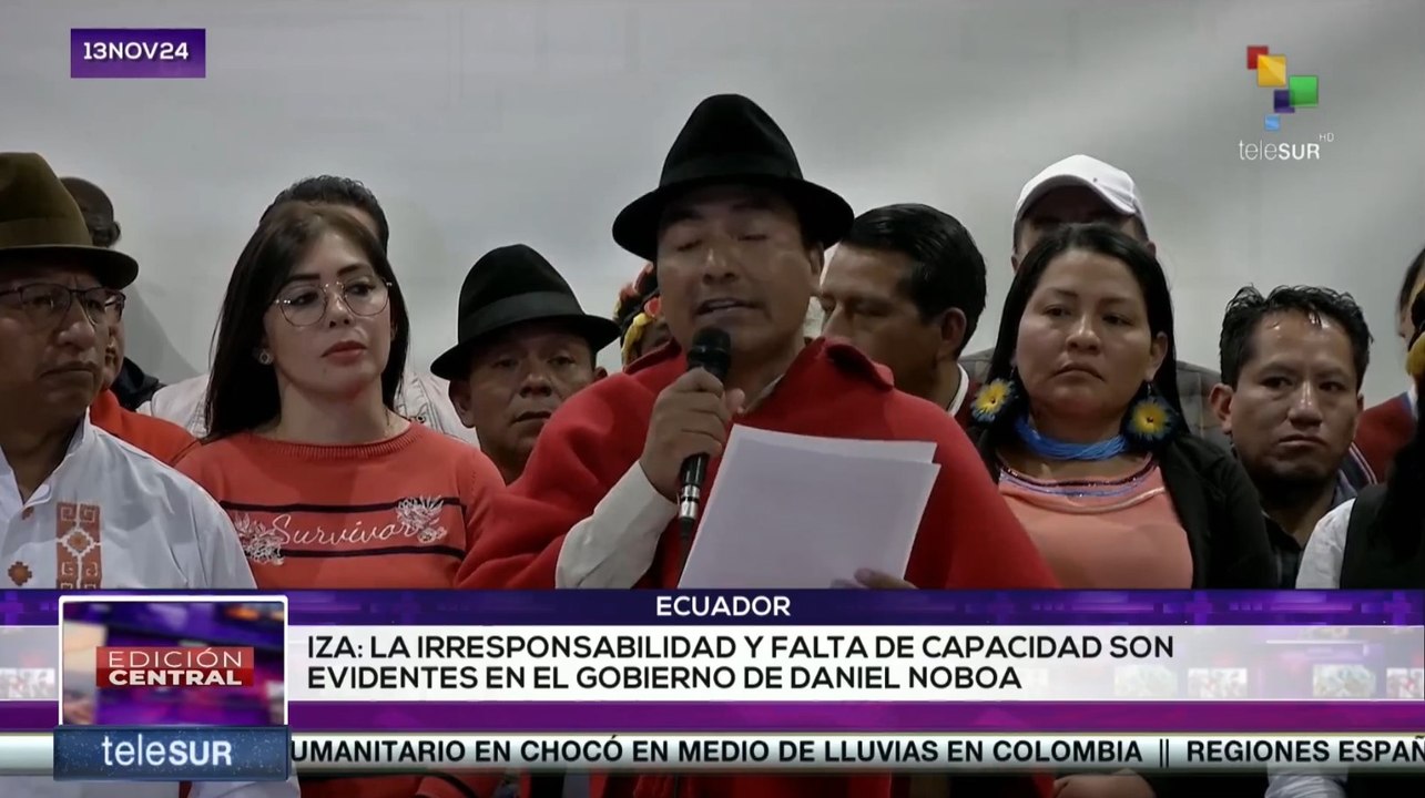 Ecuador llevó a cabo la Asamblea Plurinacional de los pueblos indígenas