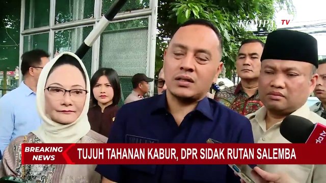 7 Tahanan Narkoba Kabur, Komisi XIII DPR sidak Rutan Salemba