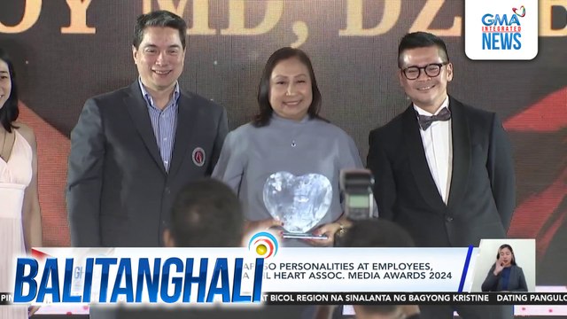 GMA News Online at Kapuso personalities at employees, binigyang-pagkilala sa PHL Heart Assoc. Media Awards 2024 | Balitanghali