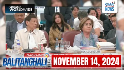 Balitanghali Express: November 14, 2024