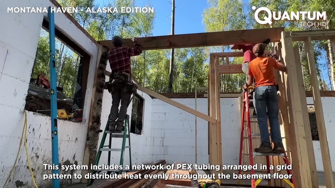 Family of 7 Builds Amazing LOG HOUSE in Alaska in 2 Years | Start to Finish by ‪@MontanaHaven‬ | Quantum Technologie