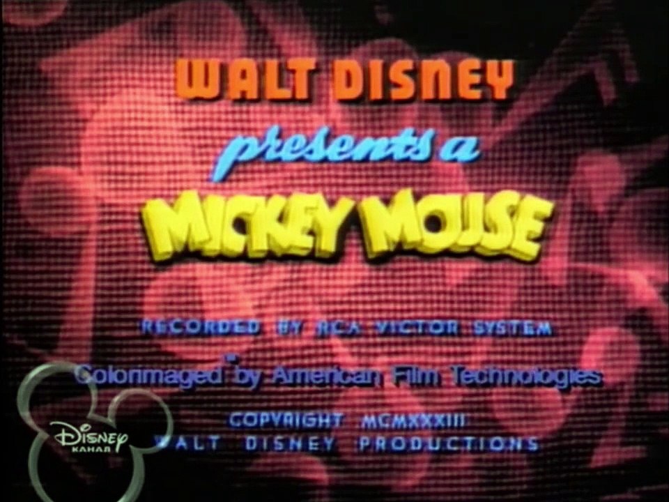 Mickey's Gala Premiere (1933, Computer Colorized) - video Dailymotion