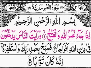 Surah An Nasr | Surah Nasar Quran Tilawat