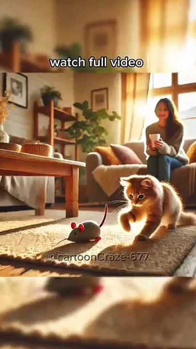 Cat is alone in Train Station 😔🥺😱😺_cat _train _travel _alone _catlover _cats _ai _subscribe _shorts(360P)