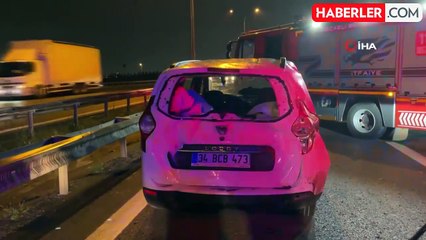 Gebze'de Zincirleme Kaza: 10 Yaralı, TEM Otoyolu Kapandı