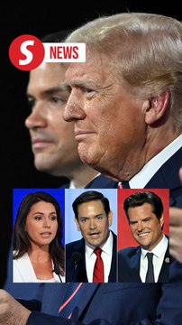 Trump picks three more Republican colleagues for key positions in his cabinet