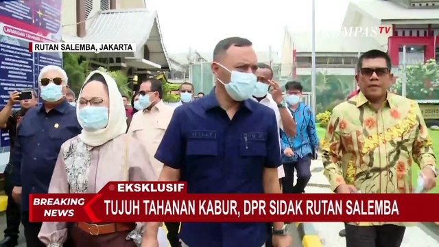 7 Tahanan Kabur, Begini Situasi saat Rombongan Komisi XIII DPR Sidak Rutan Salemba