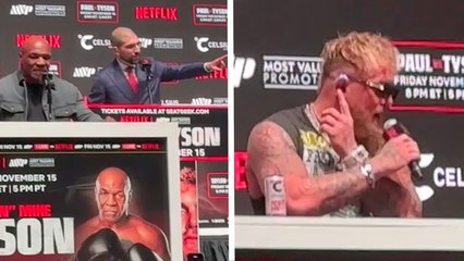 Jake Paul hace 'broma de mal gusto' a Mike Tyson con oreja de diamantes