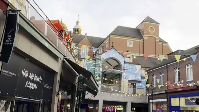 Sheffield Town Hall, Sheffield's Winter Gardens, Lyceum Theatre and Orchard Square