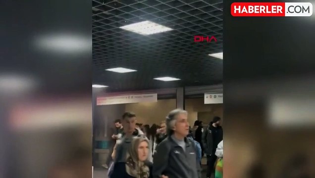 Yenikapı-Hacıosman Metro Hattı'nda Yangın
