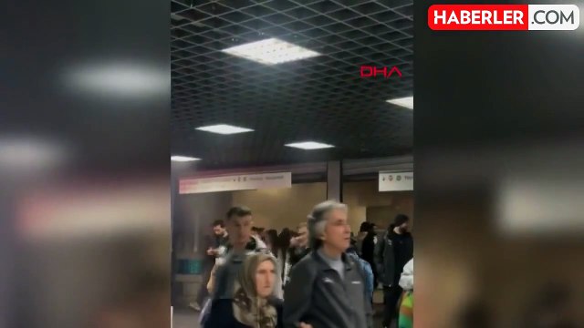 Yenikapı-Hacıosman Metro Hattı'nda Yangın