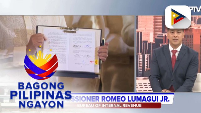 Panayam kay BIR Commissioner Romeo Lumagui Jr. ukol update sa Bureau of Internal Revenue