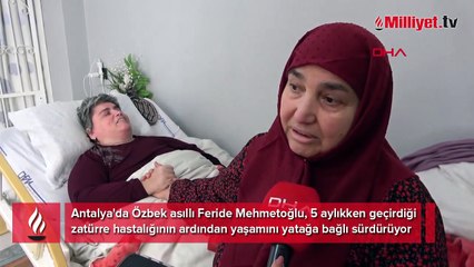 Yanlış aşı yatağa bağımlı hale getirdi! 45 yıldır hayali sahile gitmek