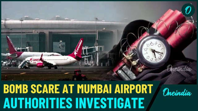 Bomb Threat at Mumbai Airport: Suspicious Call Triggers High Alert| Search Underway