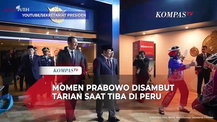 Momen Presiden Prabowo Disambut Tarian hingga Berbahasa Spanyol saat Tiba di Lima, Peru