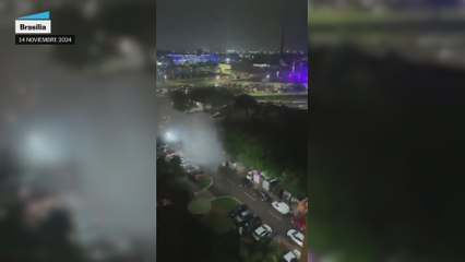 El atentado fallido de un hombre que conducía un coche de un bolsonarista