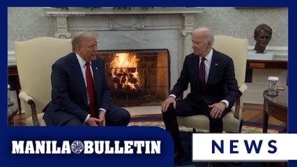 Trump makes a victor's return to Washington and pledges a smooth transition of power