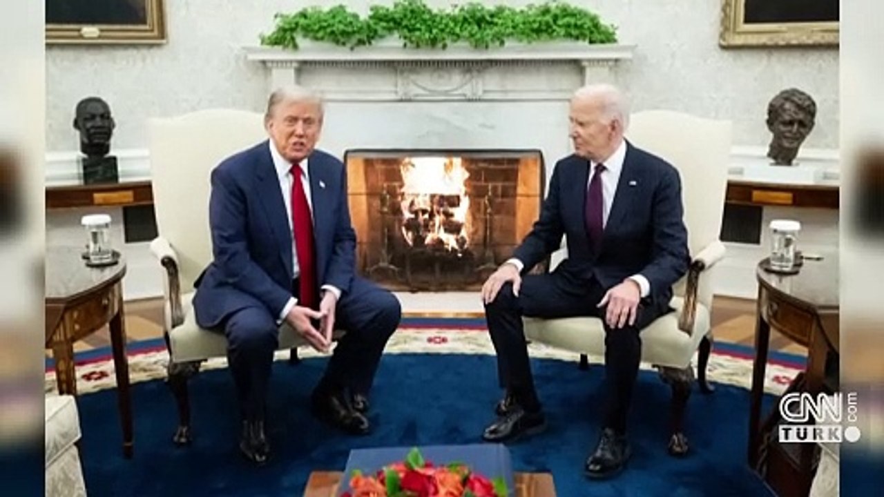 SORUNSUZ DEVİR SÖZÜ İÇİN TEŞEKKÜR! Trump 4 yıl sonra Beyaz Saray'da