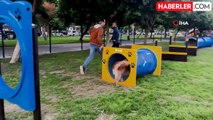 Erdemli'de Geri Dönüşüm ile Yapılan Pati Park Açıldı