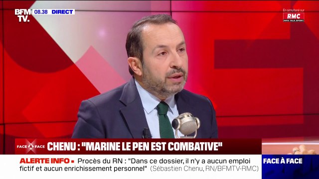 Procès du RN: Il n'y a aucun emploi fictif et zéro enrichissement personnel , affirme Sébastien Chenu