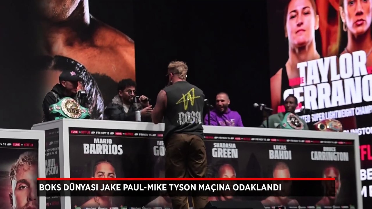 Boks dünyası nefesini tuttu Jake Paul-Mike Tyson maçını bekliyor!