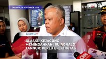 Kejagung Ungkap Alasan Memindahkan Ibu Ronald Tannur Kasus Suap Hakim: Perlu Efektivitas