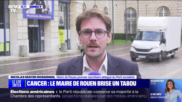 Ça ne doit pas être tabou : le maire de Rouen explique pourquoi il a annoncé être atteint d'un cancer