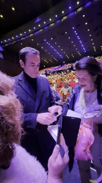 Anthony Delon au ciné-concert symphonique Alain Delon, le dernier Samouraï au Palais des Congrès le 8 novembre 2024