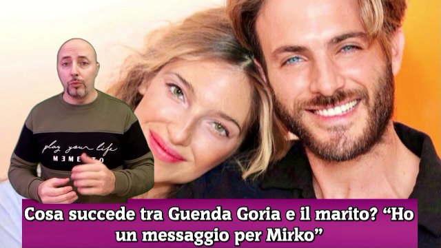 Cosa succede tra Guenda Goria e il marito “Ho un messaggio per Mirko”