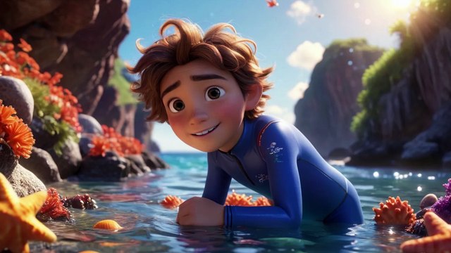 Denizin dibinde oyun Çocuk Şarkısı | çocuk video müzikleri, çocuk video şarkıları, çocuk videolari