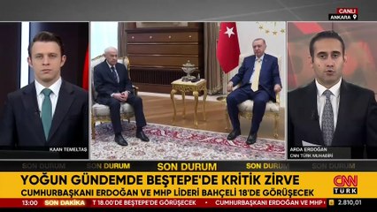 SON DAKİKA: Cumhurbaşkanı Erdoğan ile Devlet Bahçeli görüşecek