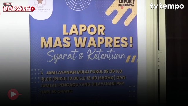 Istana Sebut Lapor Mas Wapres Bukan Program Gibran