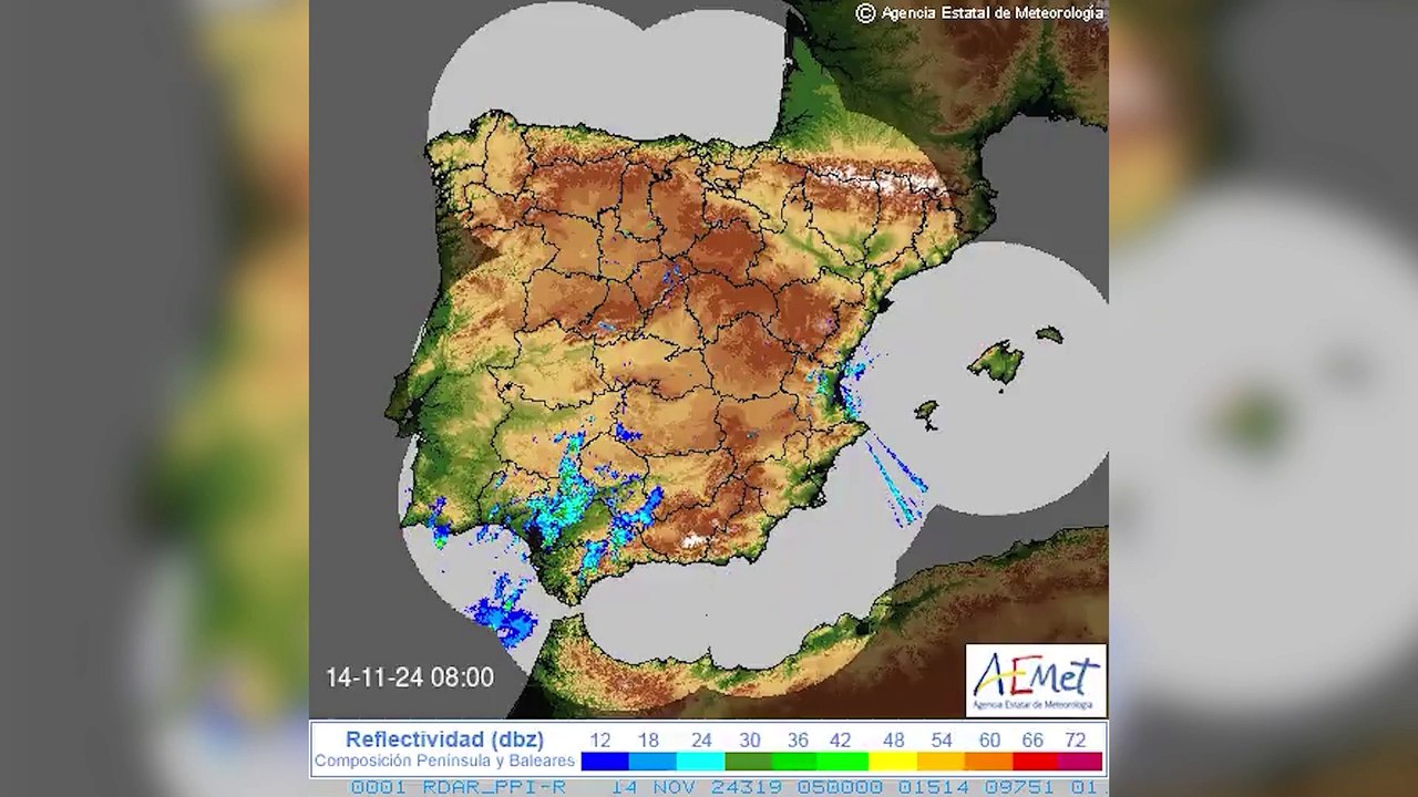 La DANA afloja en Valencia y Málaga tras una noche de rescates e inundaciones en varios puntos
