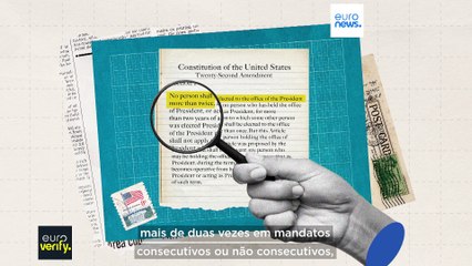 Poderá Donald Trump candidatar-se a um terceiro mandato como presidente?