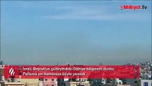 İsrail, Beyrut'un güneyindeki Dâhiye bölgesini vurdu
