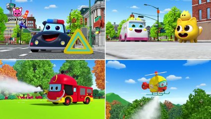 🚓 Special Police Car Roger Moments | Stay Safe on the Road | Pinkfong Super Rescue Team 🚨