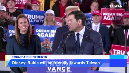 Implications of Trump's Appointment Picks for Taiwan