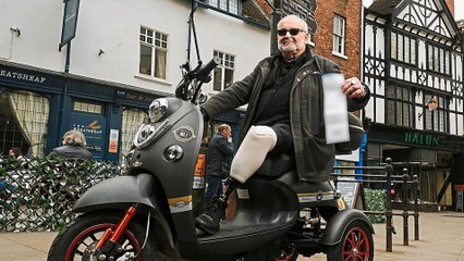 One-legged man guilty of running over pedestrian with mobility scooter