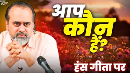 आप कौन हैं? || आचार्य प्रशांत, हंस गीता पर (2020)