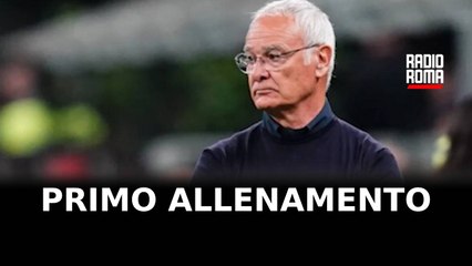 Oggi primo allenamento di Ranieri alla Roma