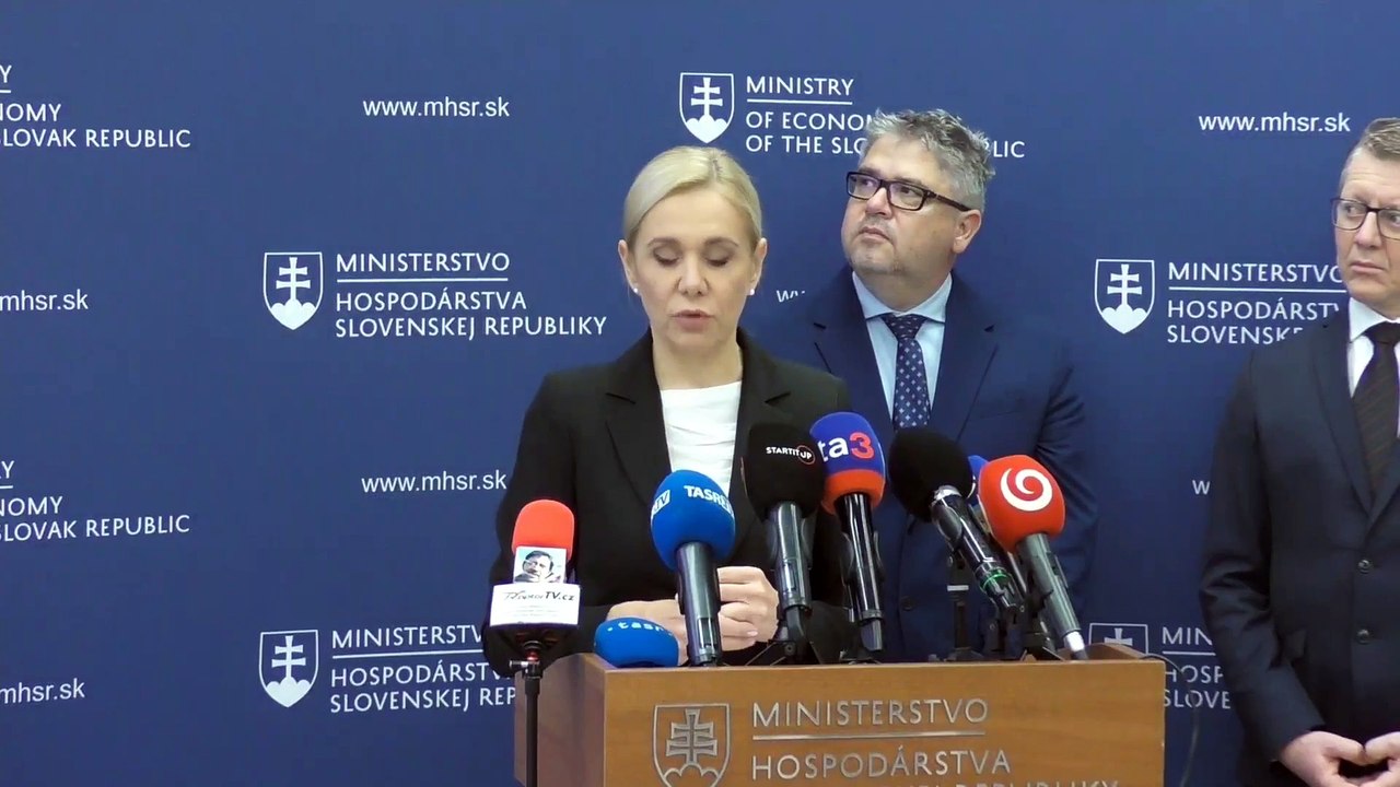 ZÁZNAM: TK Ministerstva hospodárstva SR