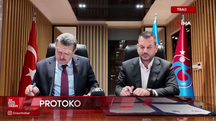 Trabzon Büyükşehir Belediyesi ile Trabzonspor arasında protokol imzalandı