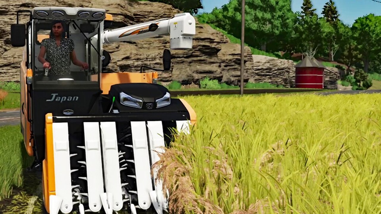 Reis ernten im LS25: Wir saugen die neue Feldfrucht im Landwirtschafts-Simulator auf