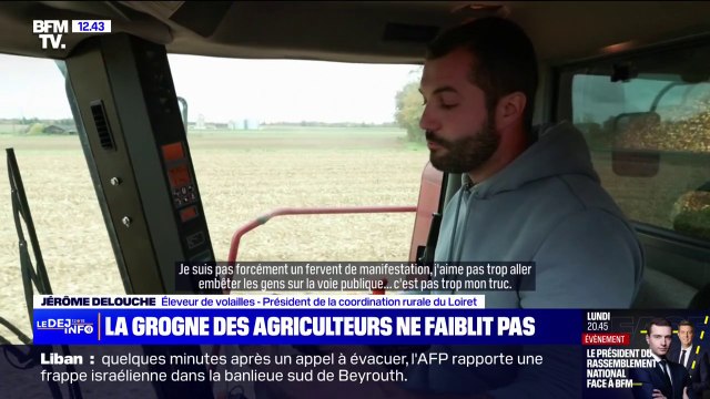 L'État ne joue pas son rôle : dans le Loiret, la colère des agriculteurs ne faiblit pas