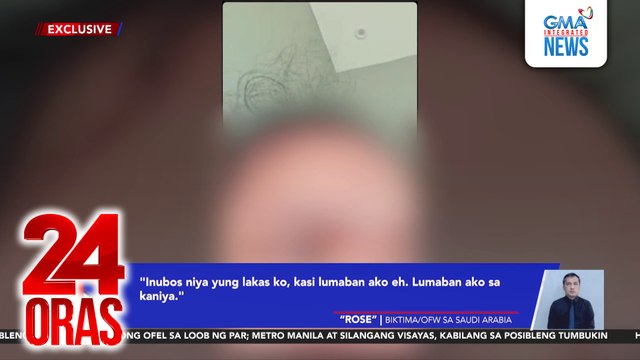 OFW sa Saudi Arabia, inabuso umano ng anak ng amo; nasagip sa tulong ng GMA Integrated News | 24 Oras
