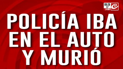Choque fatal entre camión y automóvil: hay un policía muerto